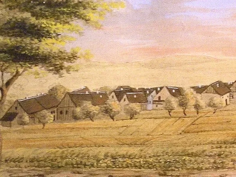 1825-Johann Heinrich Müller - Oberwinterthur e i suoi dintorni